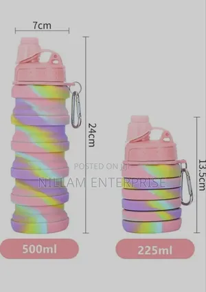 Collapsible/Space Saver Water Bottle*