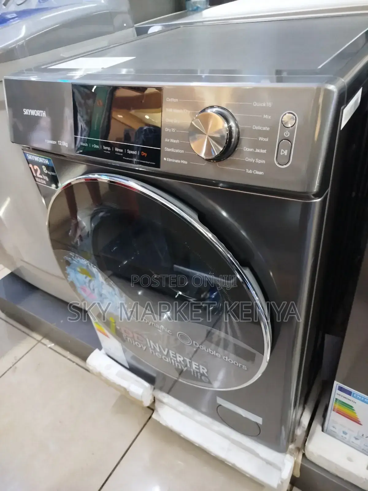 Skyworth 12KG Washer 8KG Dryer Front Load Washing Machine