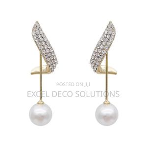 Crystal Long Exquisite Drop Earrings - thumbnail 2