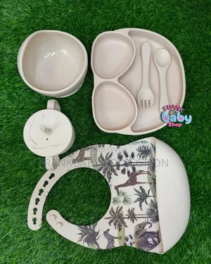 Baby Silicone Feeding 5 Pieces Set