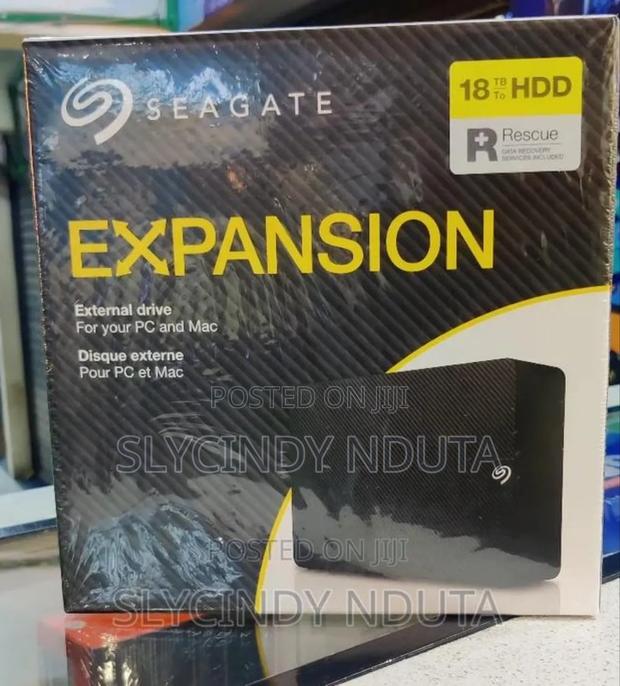Seagate Expansion External Drive 18tb - main view