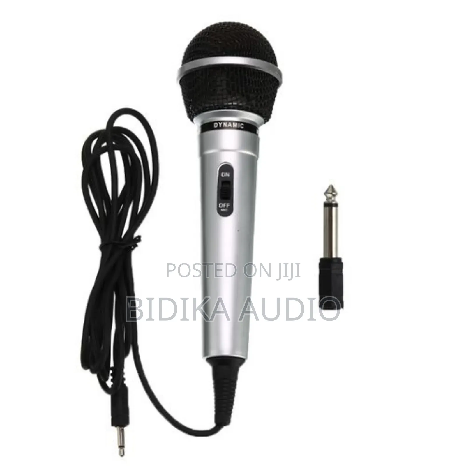 3.5mm + 6.35mm Stage Wired Microphone Karaoke Handheld