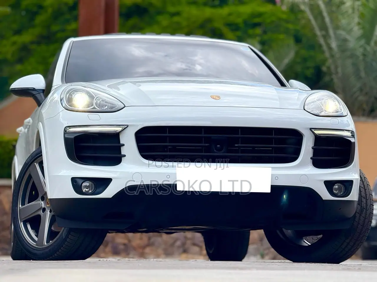 Porsche Cayenne Platinum Edition AWD 2018 White