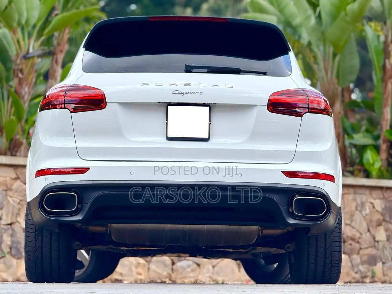Porsche Cayenne Platinum Edition AWD 2018 White