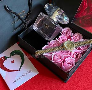 Valentine's Forever Package With Versace Crystal Perfume - main view