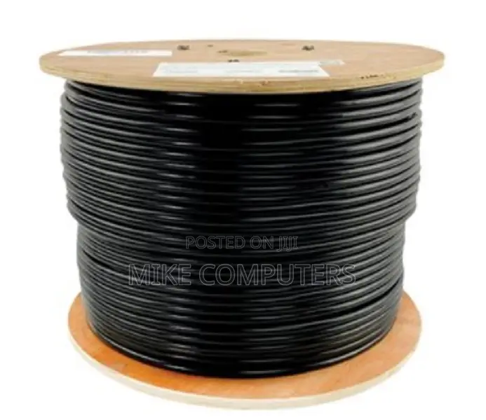 Cat 6 Outdoor Cable 305 Black