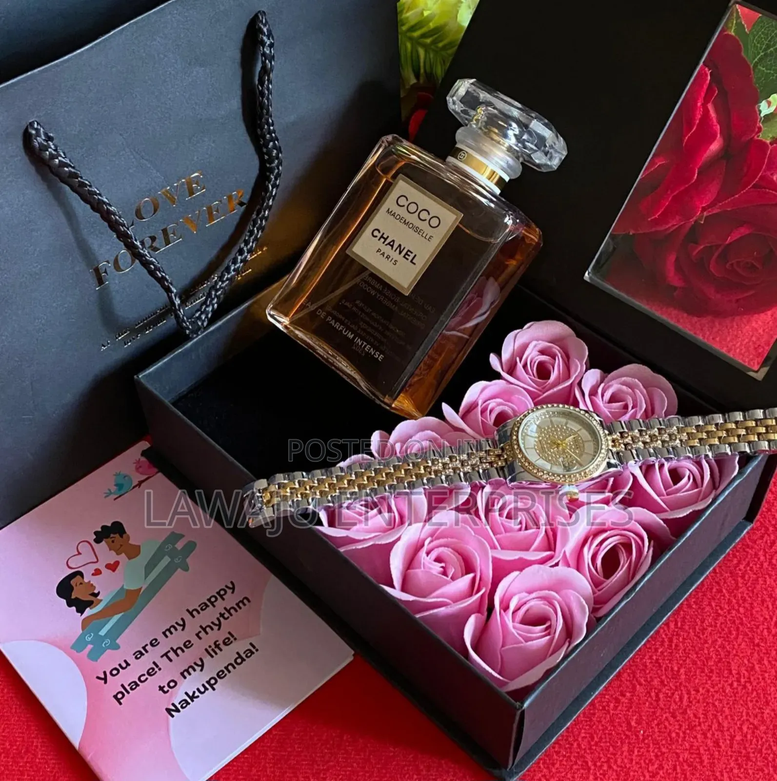 Valentine's Love Forever Package With Coco Chanel Perfume