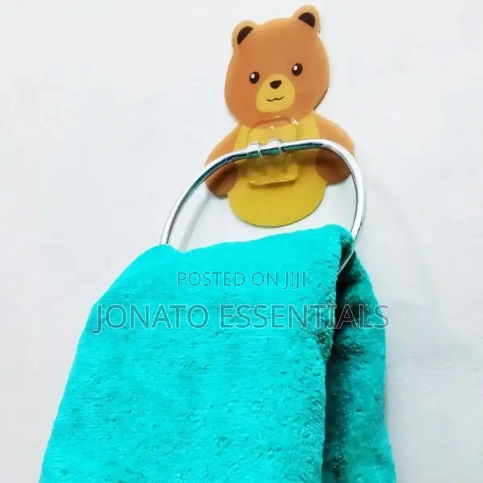 Cute Bear Towel Holder - Bathroom Kitchen Towel Ring