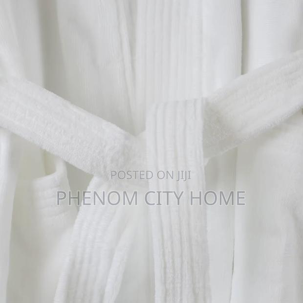 White Bathrobes Available In All Sizes - thumbnail 4