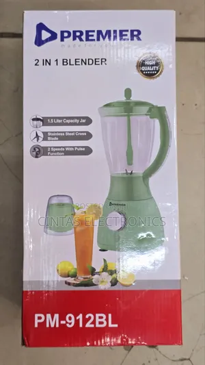 Premier PM-912BL 2 in 1 Blender 350W 1.5L