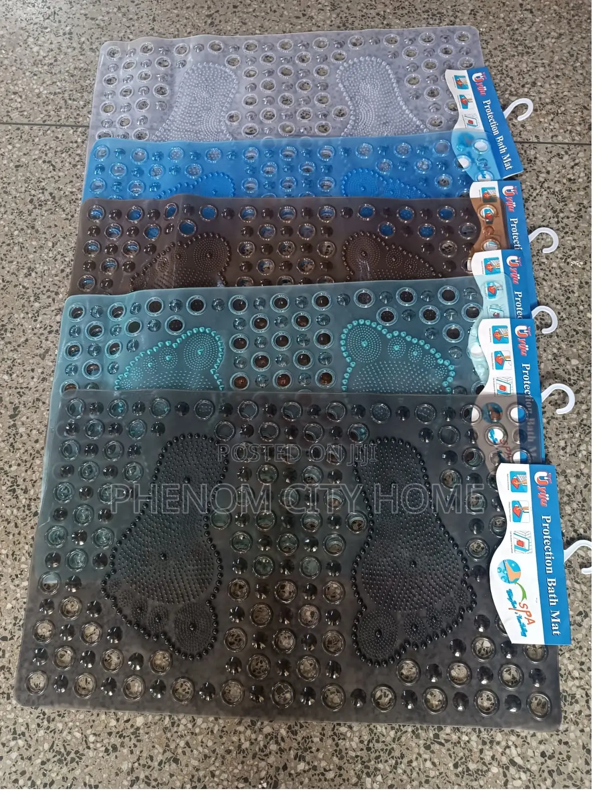 Transparent Bathroom Antislip Mats Available