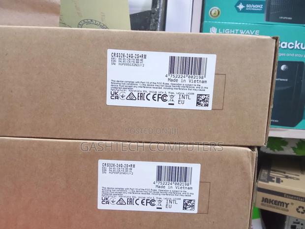 Gigabit Crs326-24g-2s+Rm Mikrotik Switch Cloud Series - thumbnail 4