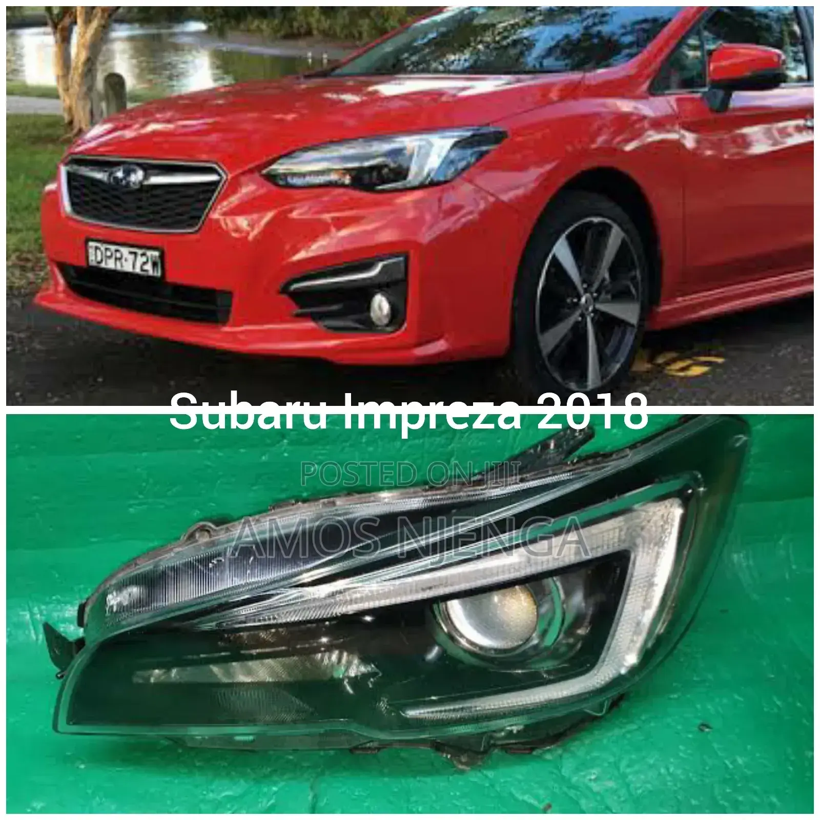 Subaru Impreza 2018 Headlight