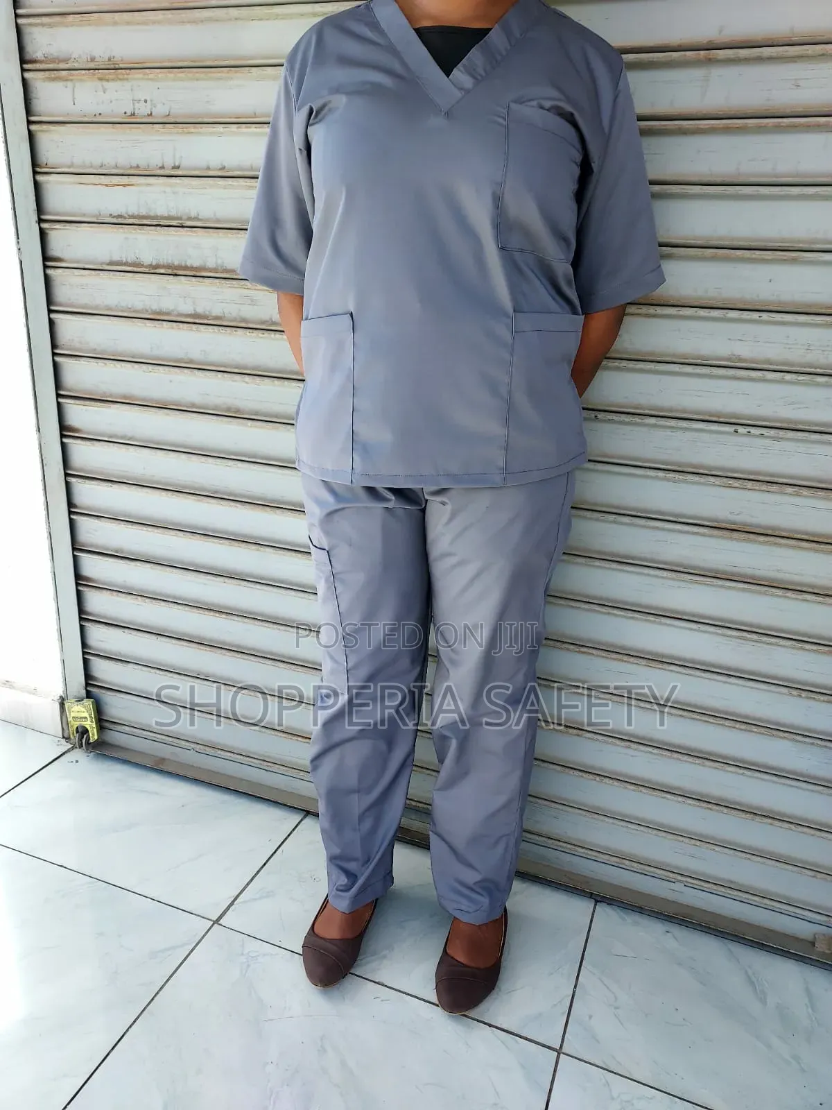 Grey Cleaners Uniform/ Nurses/ Scrubs