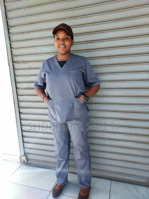 Grey Cleaners Uniform/ Nurses/ Scrubs