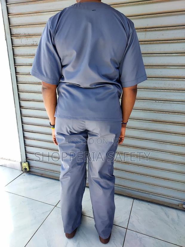 Grey Cleaners Uniform/ Nurses/ Scrubs - thumbnail 4