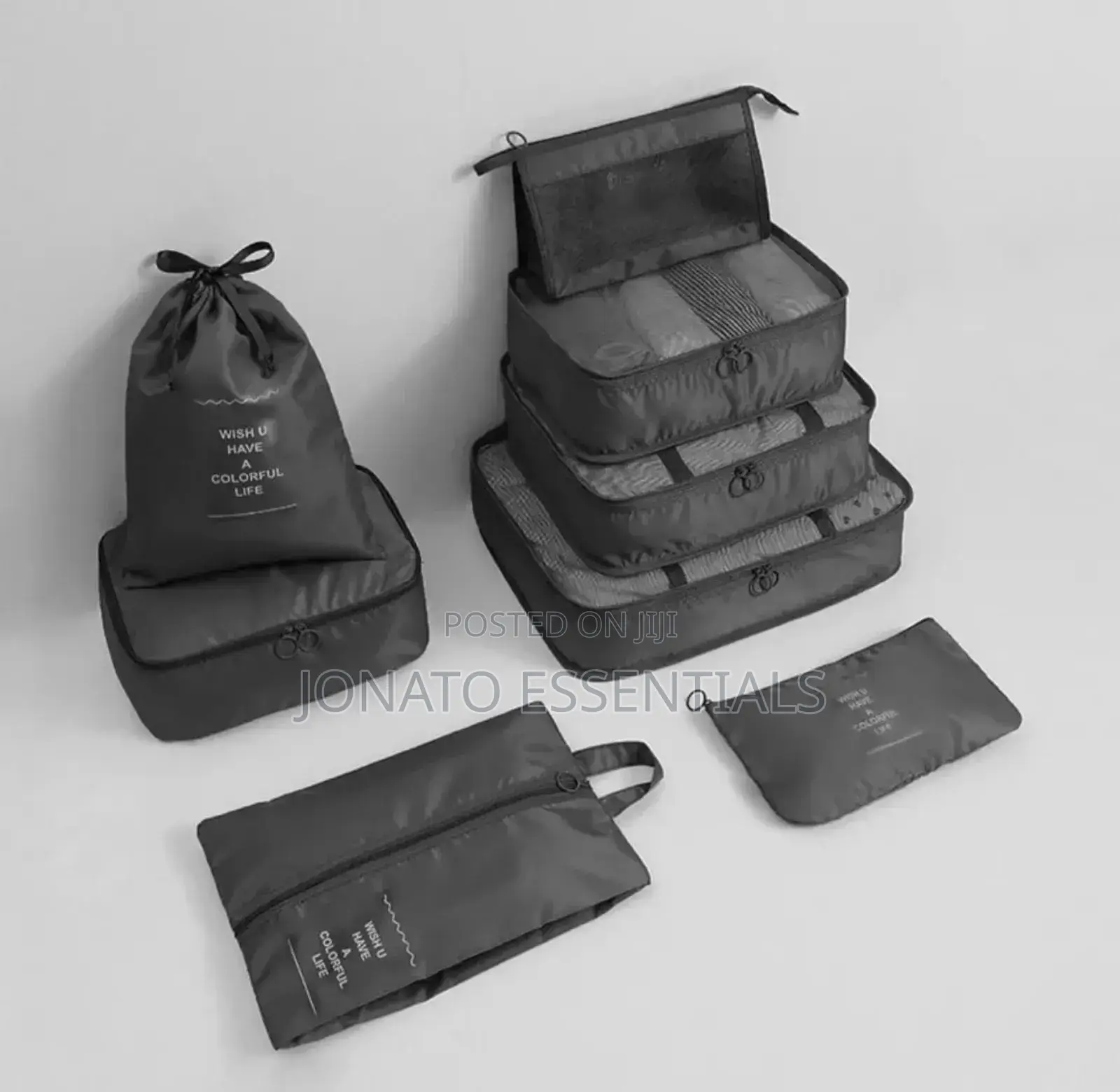 8 Piece Luggage Travel Organizers for Suitcase
