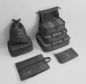 8 Piece Luggage Travel Organizers for Suitcase