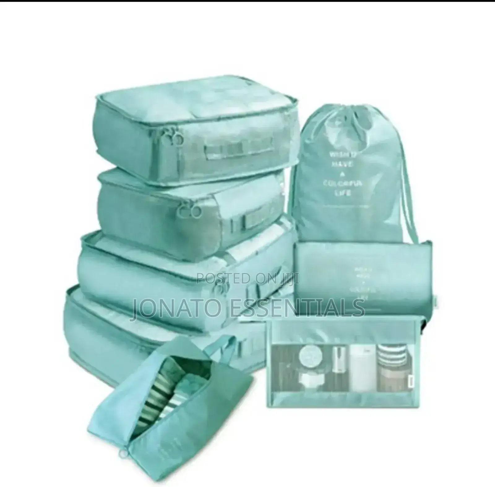 8 Piece Luggage Travel Organizers for Suitcase
