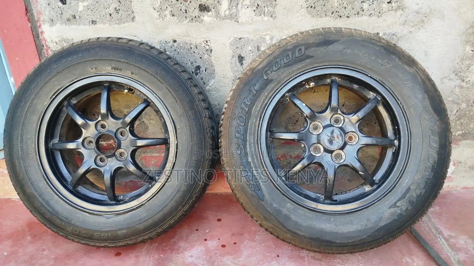 Subaru Rims With Tyres Size 185/70 R14