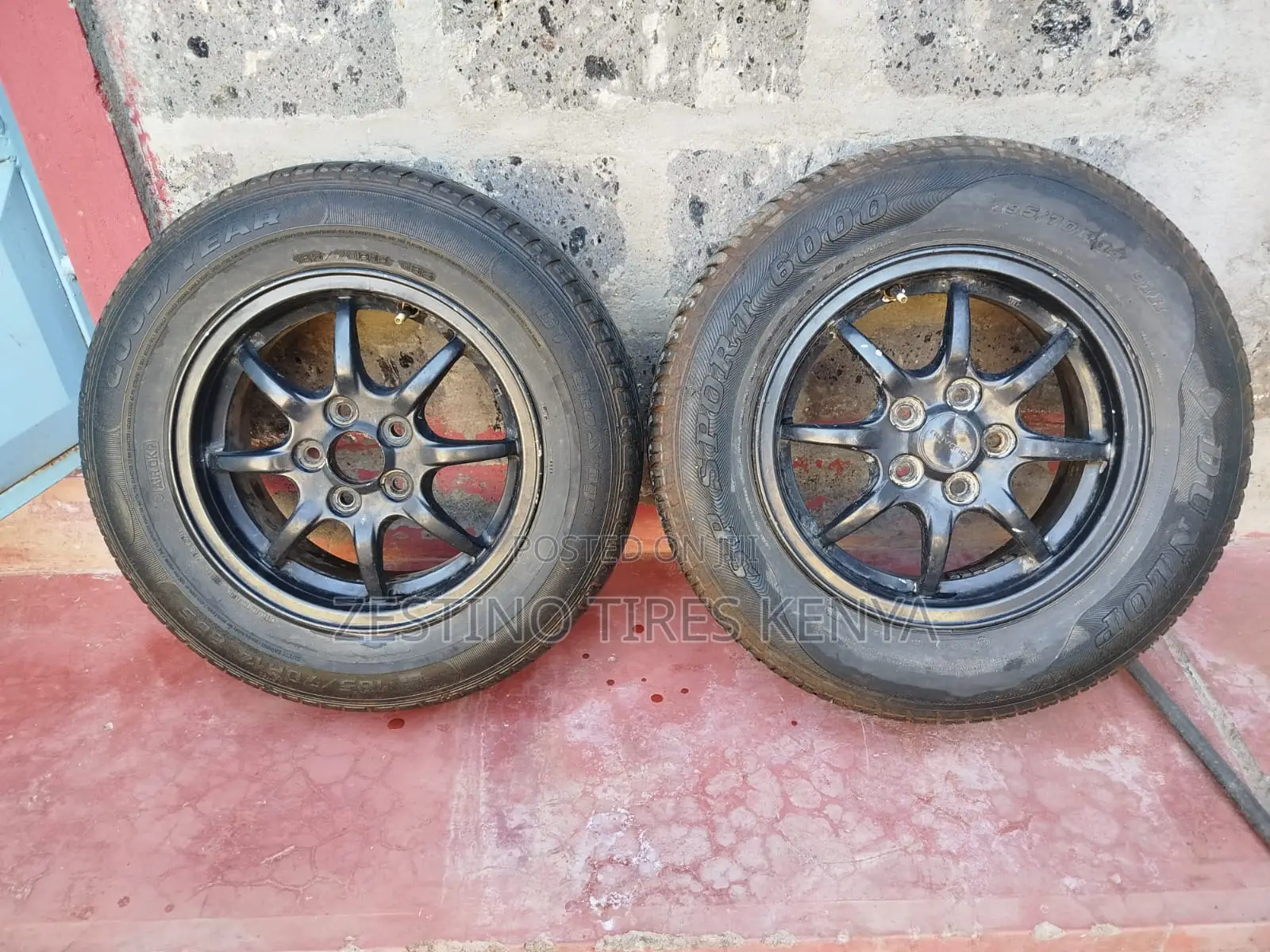 Subaru Rims With Tyres Size 185/70 R14