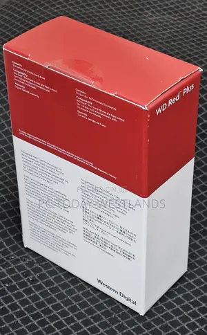 Latest Wd 4tb Red Plus Nas HDD CMR 256 Mb Cache Wd40efpx