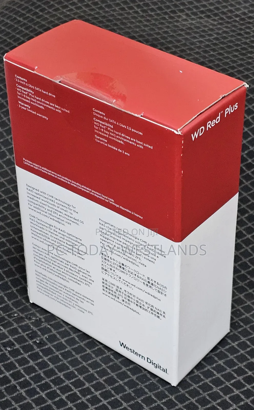 Latest Wd 4tb Red Plus Nas HDD CMR 256 Mb Cache Wd40efpx