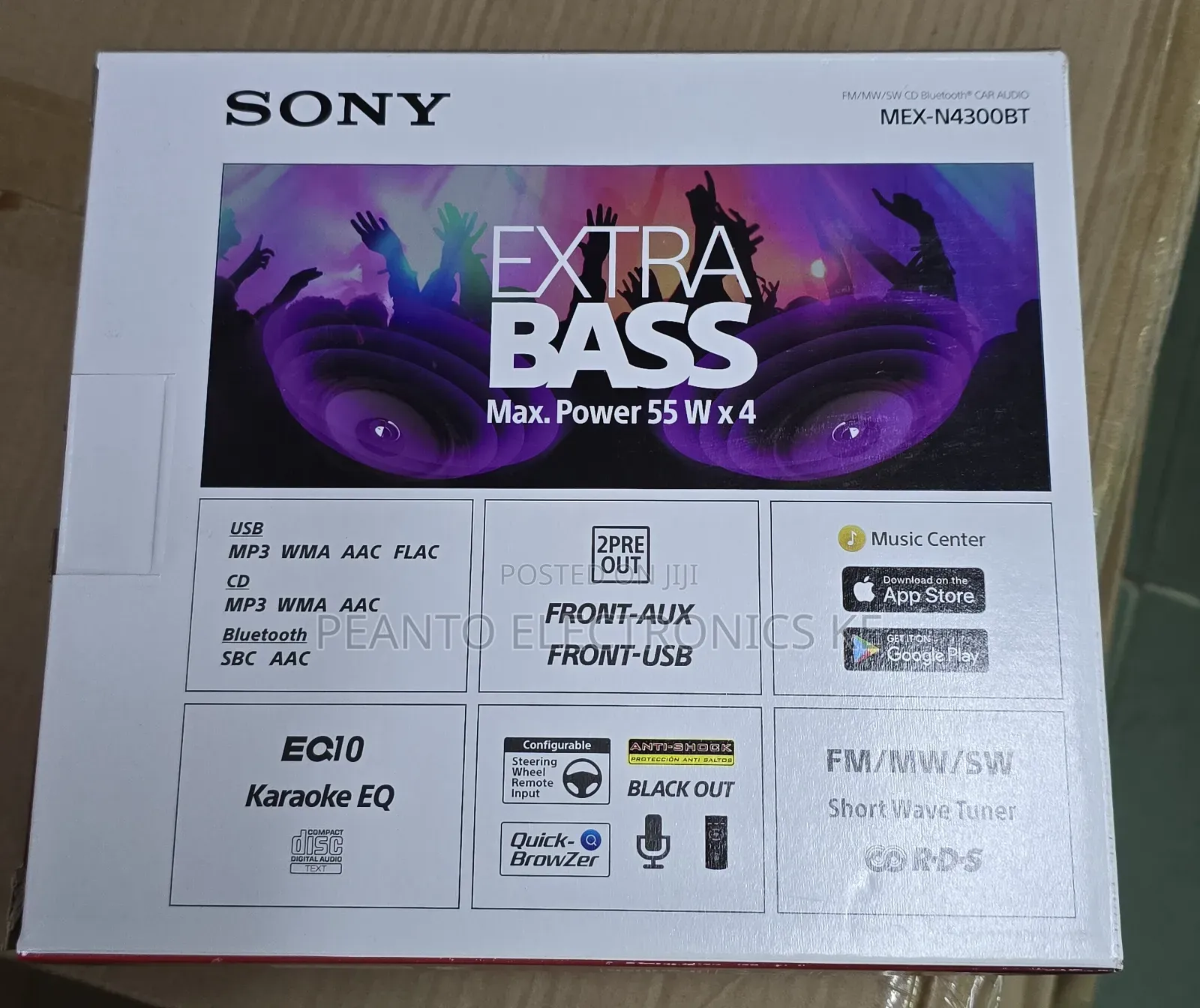Sony MEX N4300BT Car Stereo With Dual Bluetooth