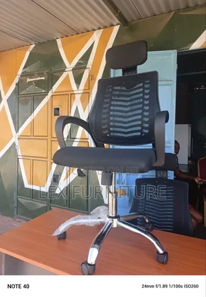 Height and Headrest Adjustable Office Chair