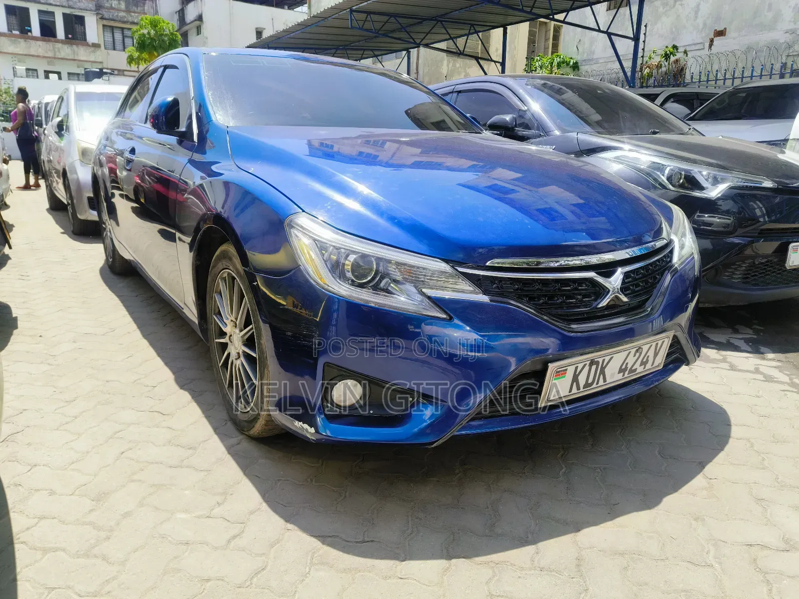 Toyota Mark X 2016 Blue