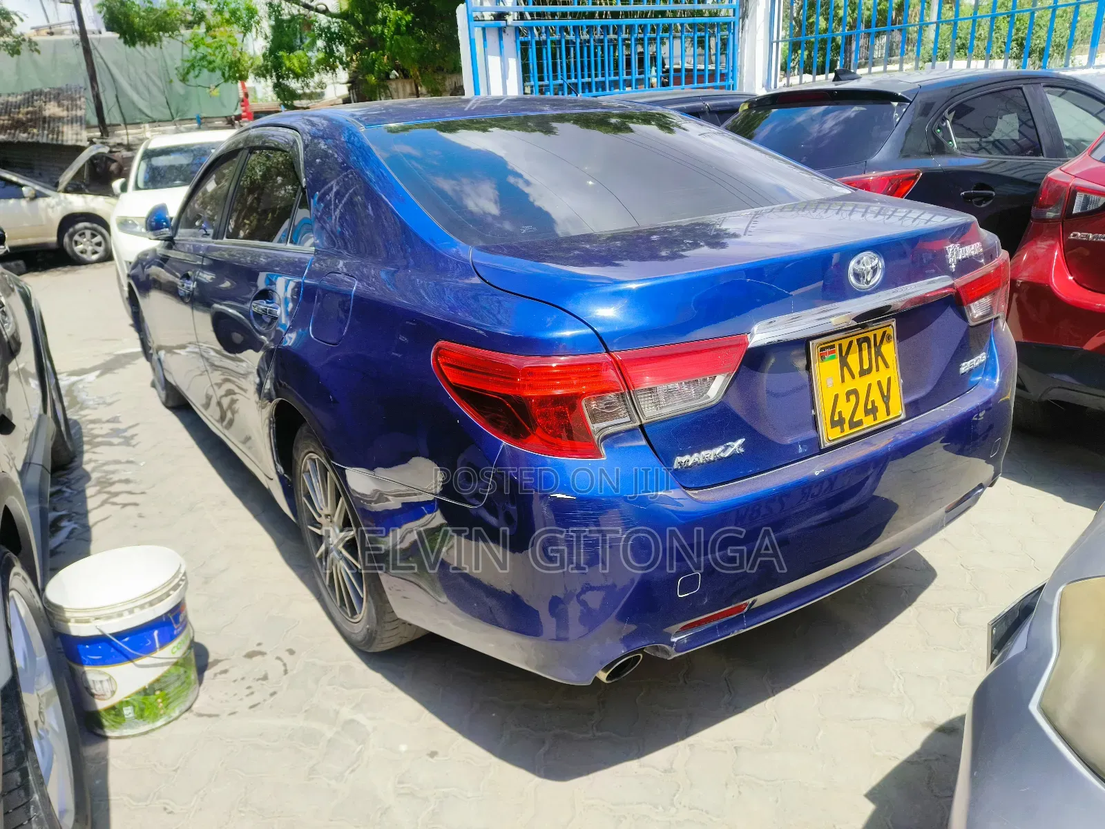 Toyota Mark X 2016 Blue