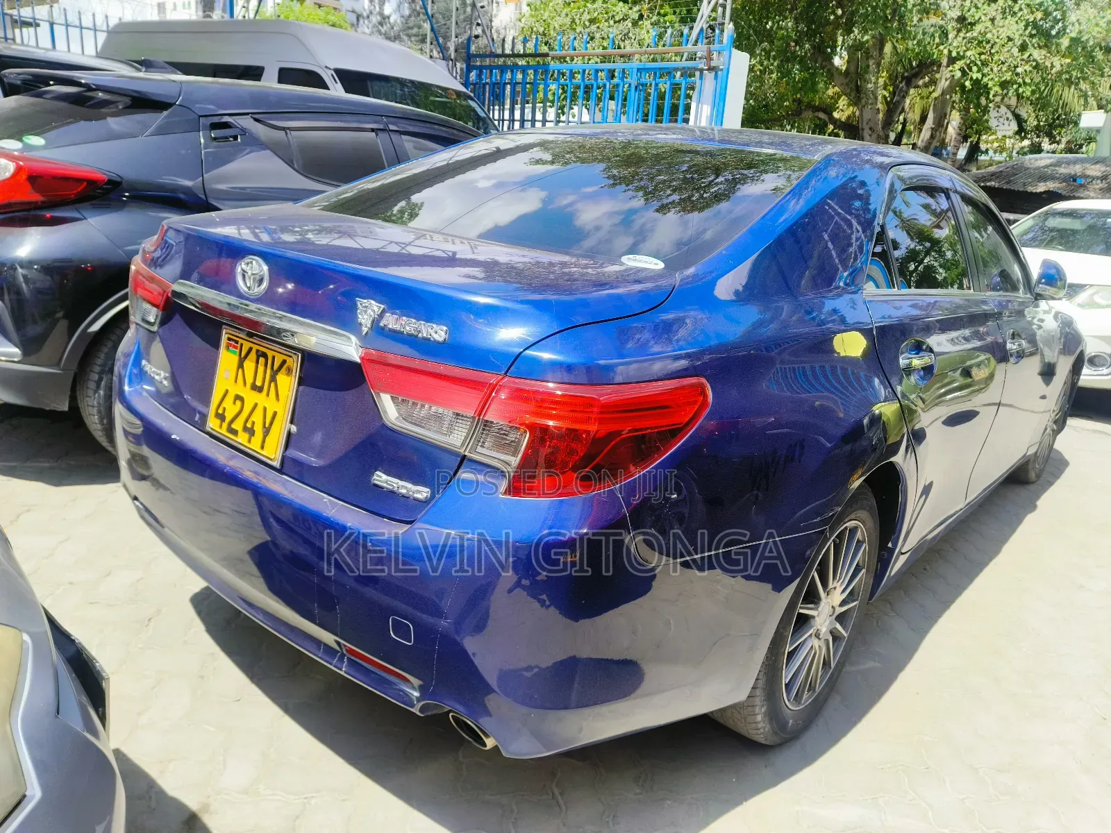 Toyota Mark X 2016 Blue