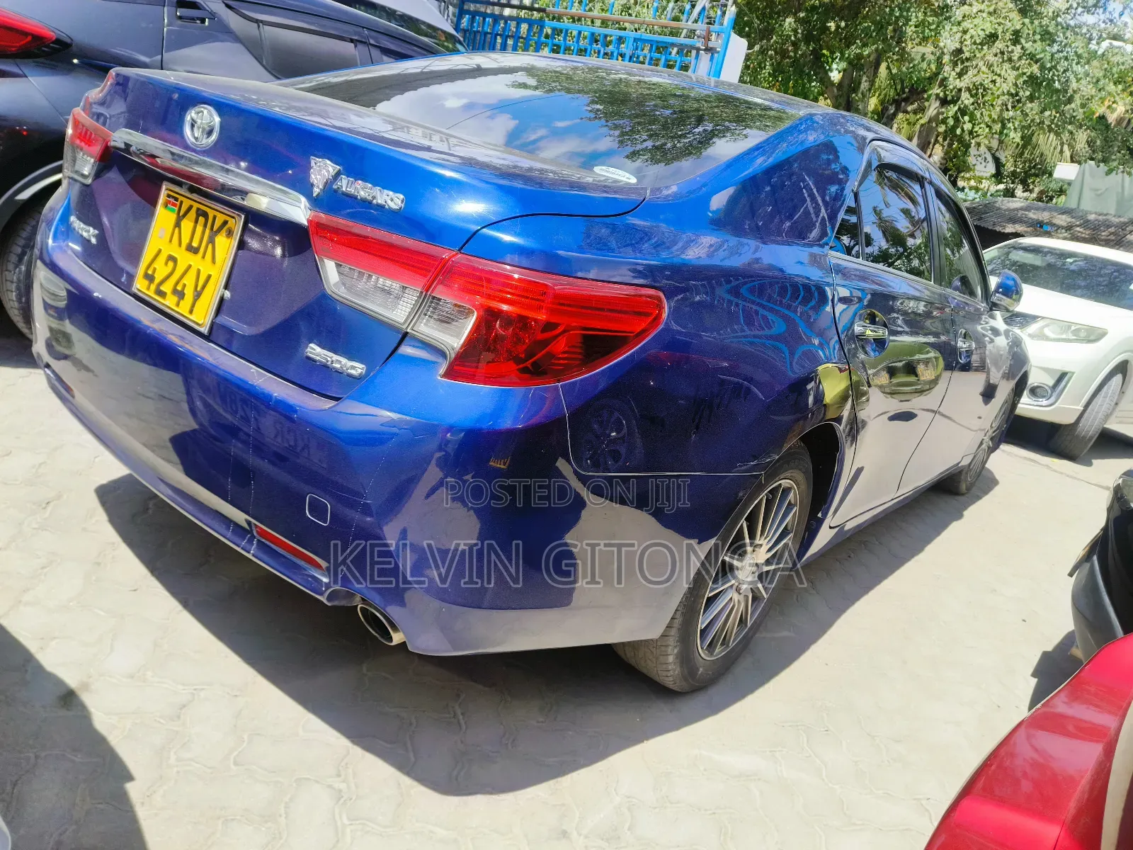 Toyota Mark X 2016 Blue