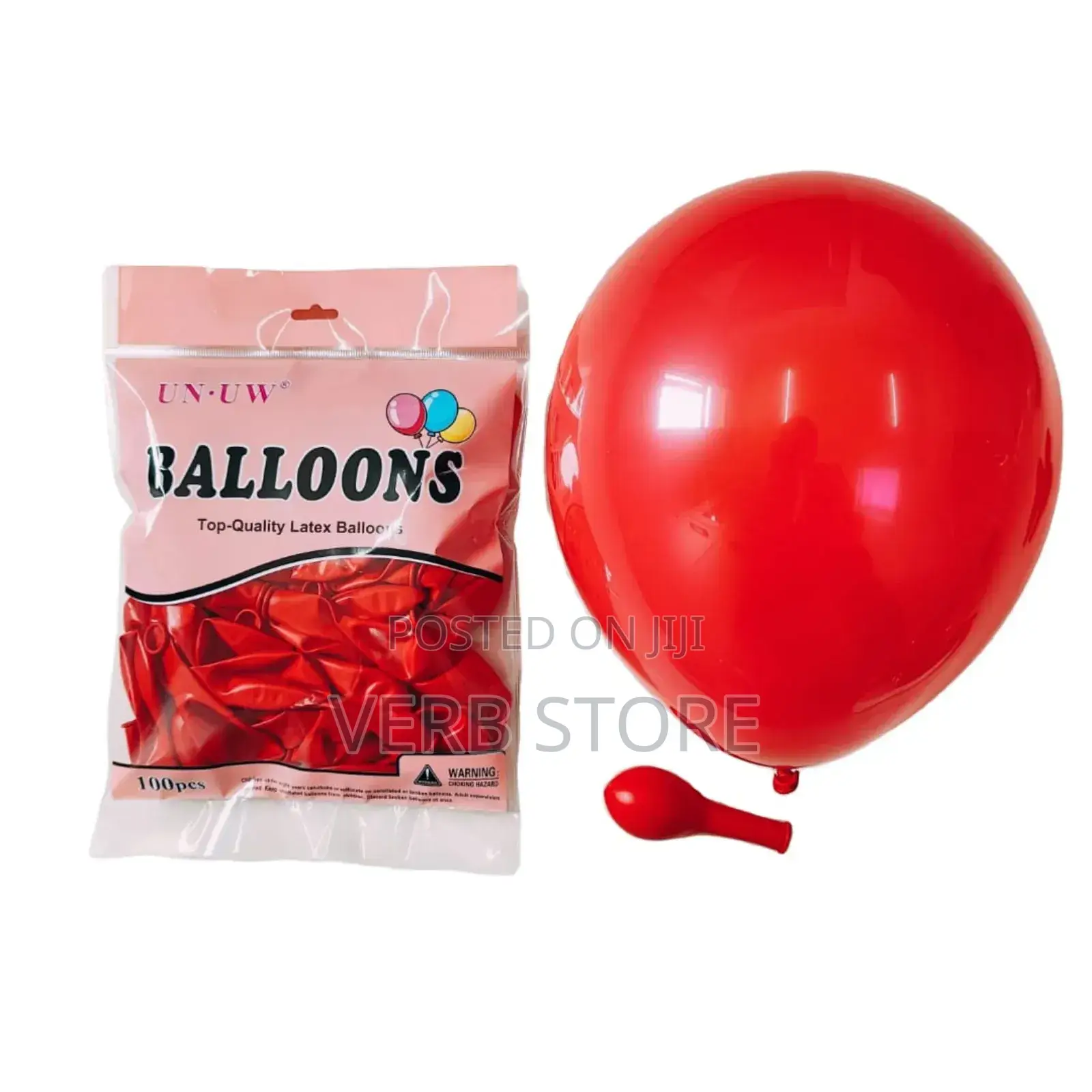 100pcs Red Balloons