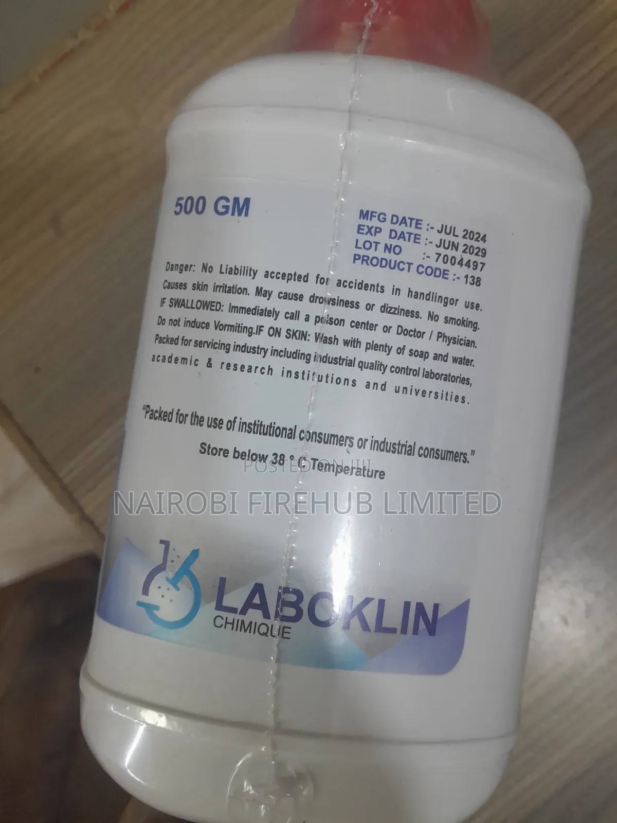 Calcium Hydroxide for School Lab