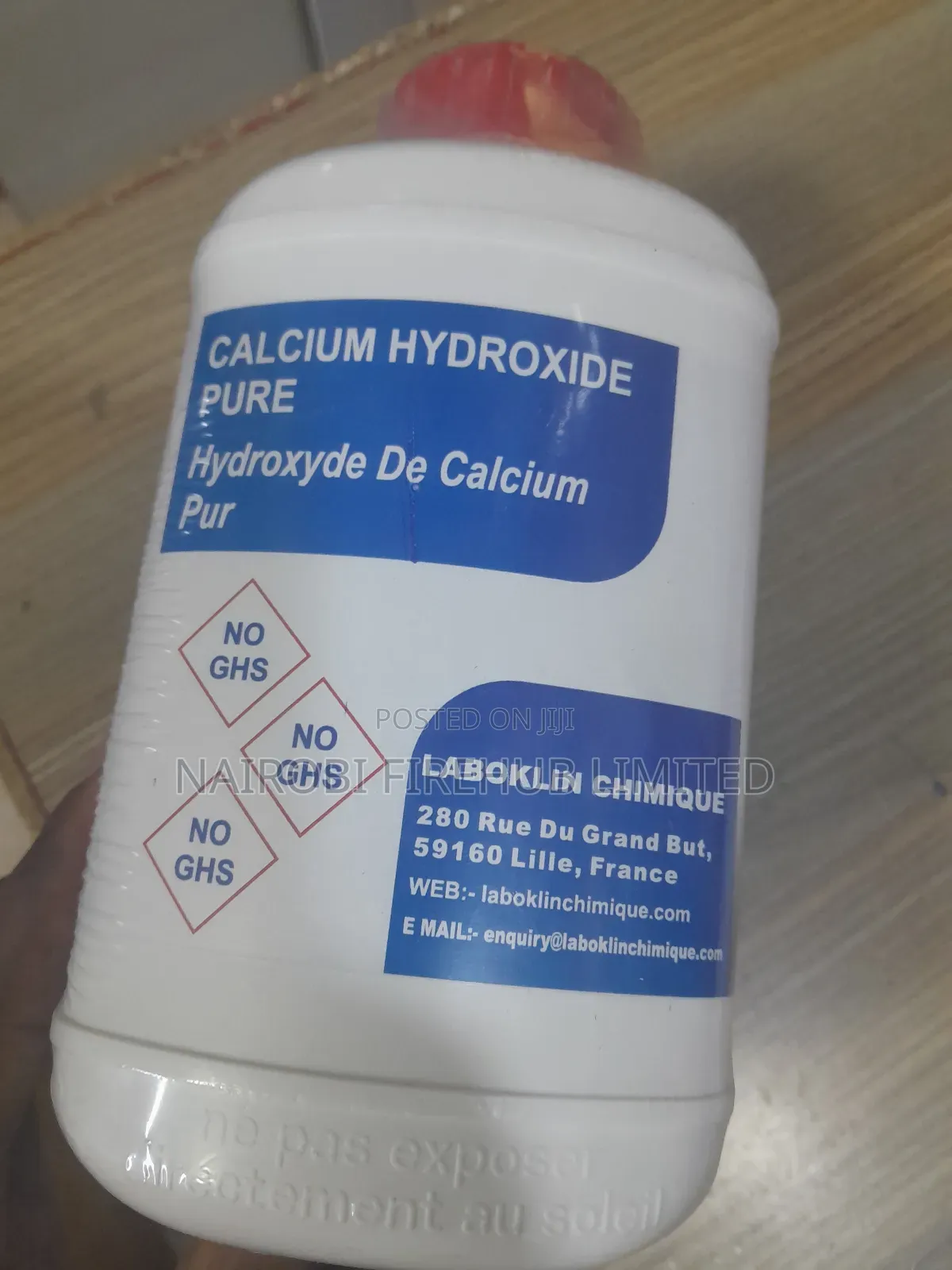 Calcium Hydroxide for School Lab
