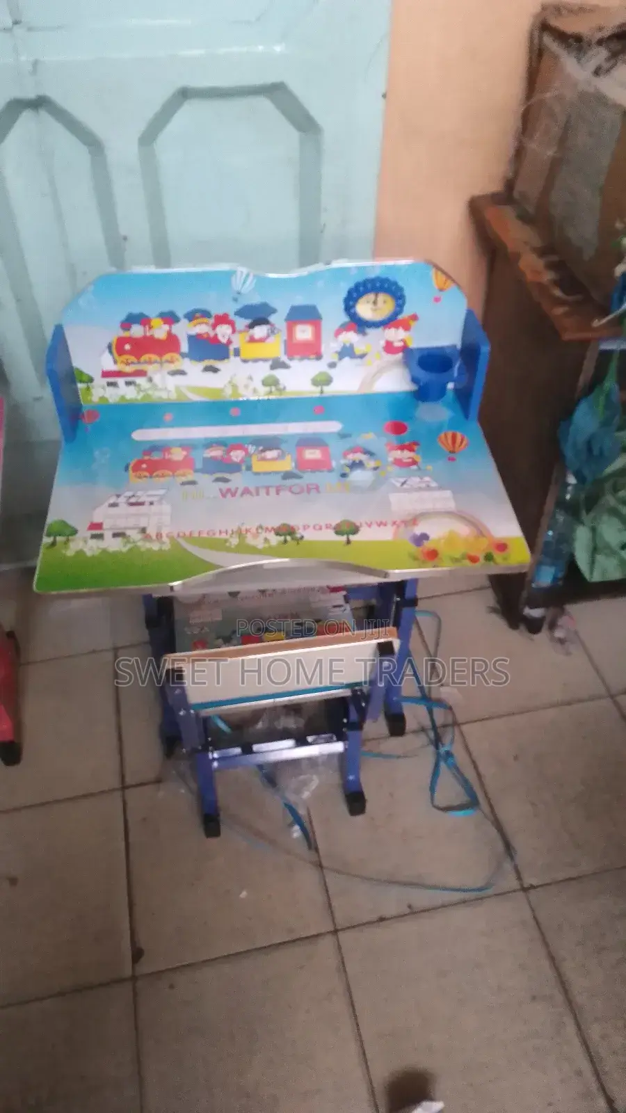 Kids Study Table Blue,