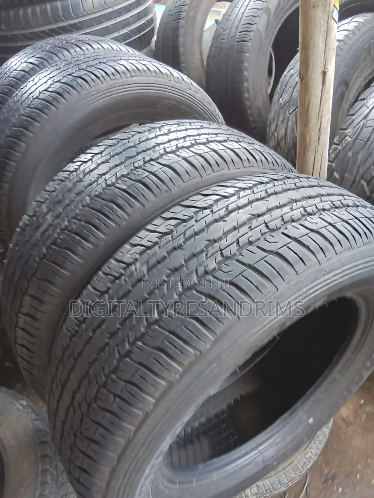 265/55r19 Dunlop Tyres Slightly Used