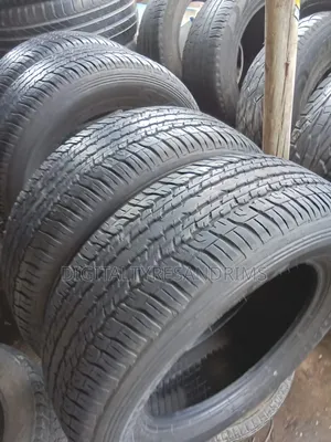 265/55r19 Dunlop Tyres Slightly Used