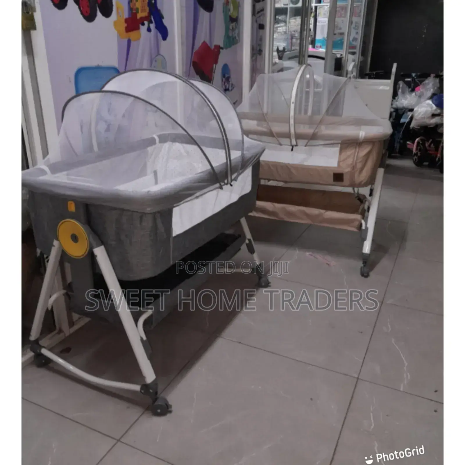 Co Sleeper Bassinets Grey