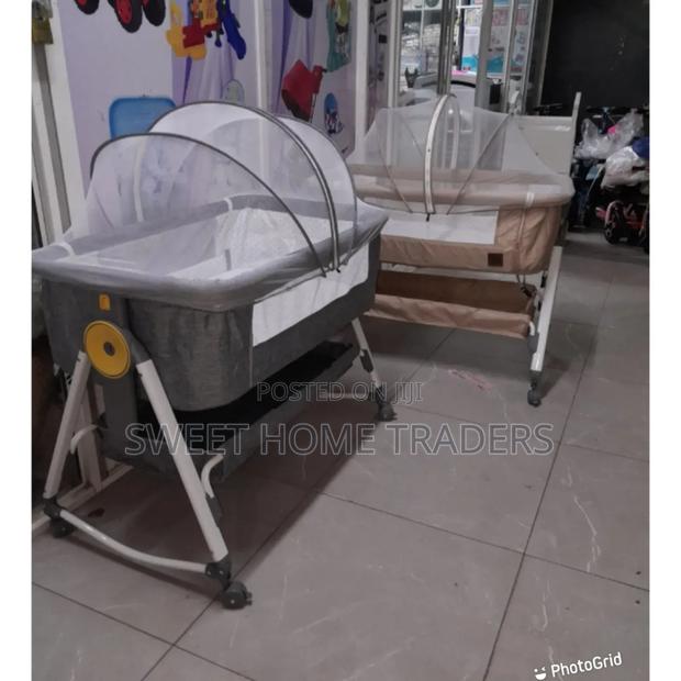 Co Sleeper Bassinets Grey - main view