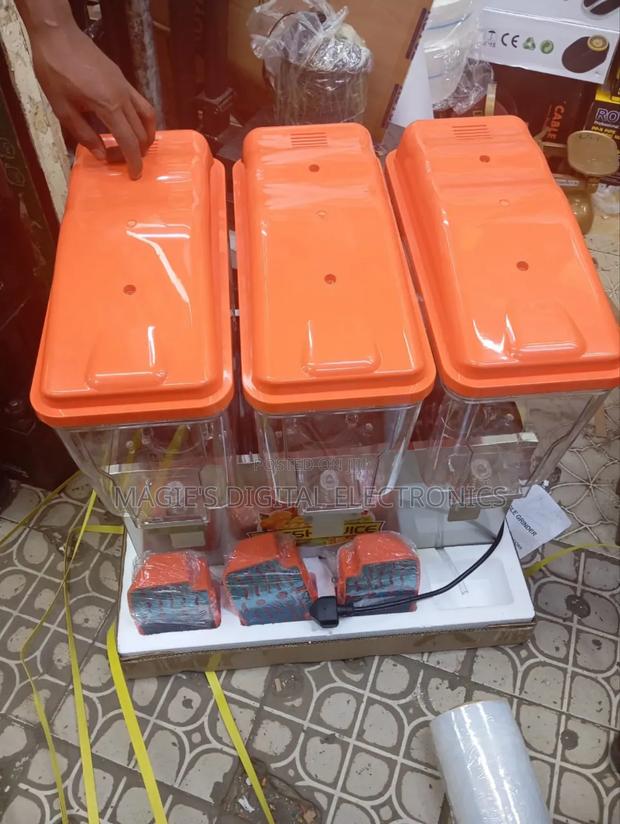 Durable 3slot Juice Dispenser - main view