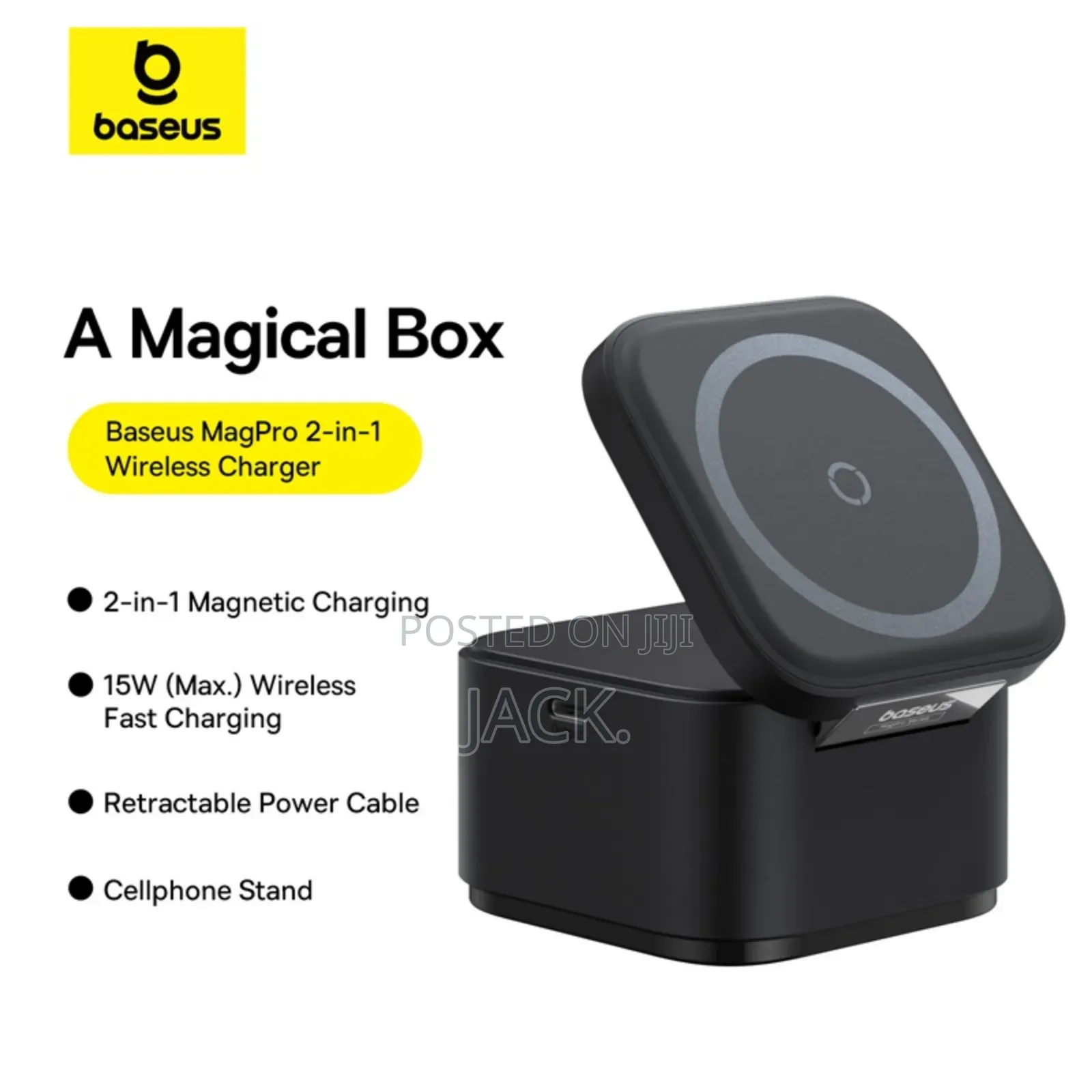 Baseus 2 in 1 Wireless Fast Charger