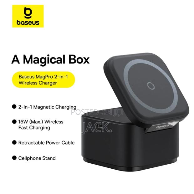 Baseus 2 in 1 Wireless Fast Charger - main view