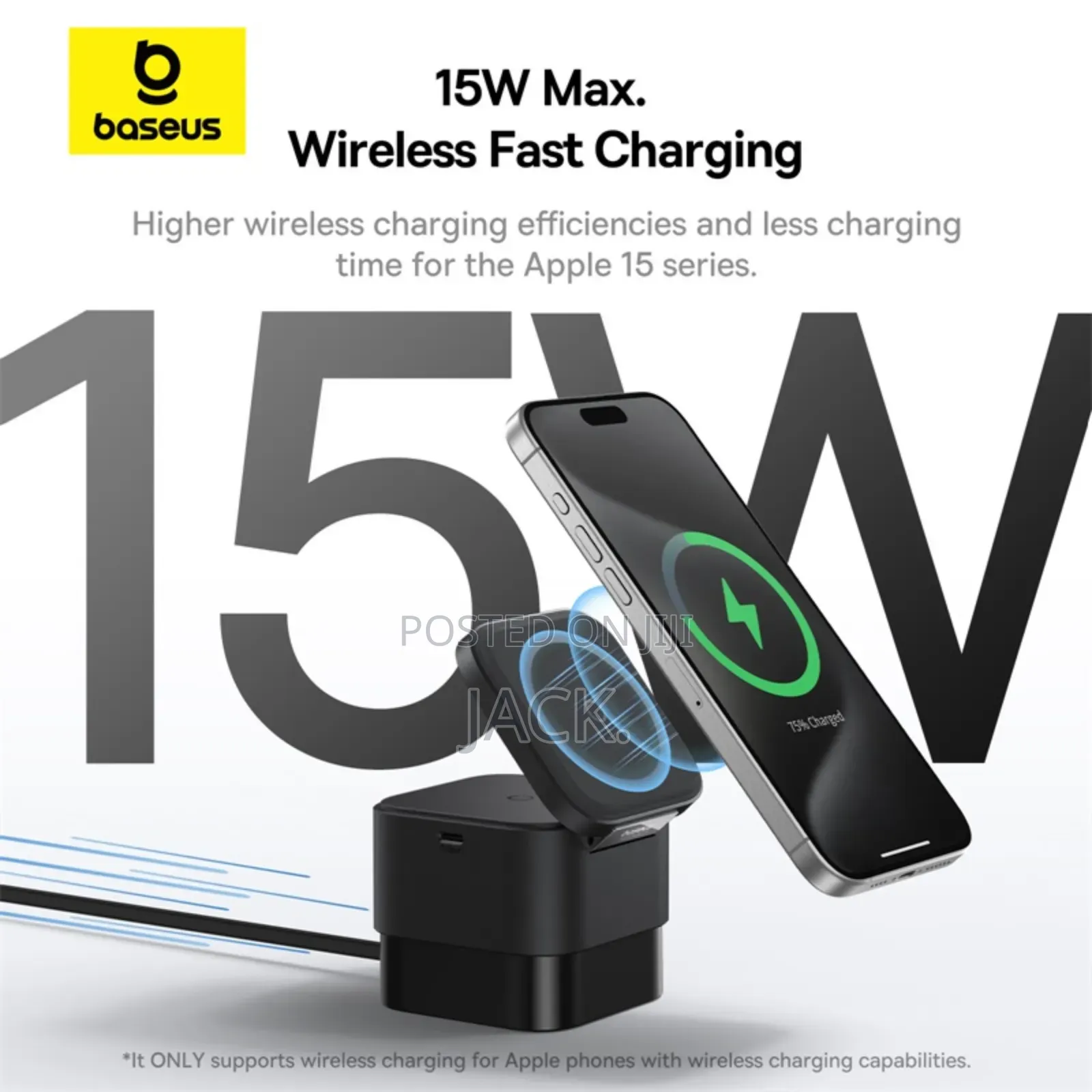 Baseus 2 in 1 Wireless Fast Charger