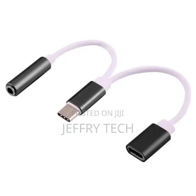USB-C / Type-C to 3.5mm Type-C Female Audio Adapter