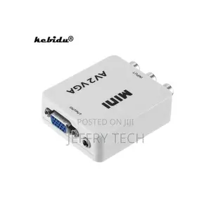 HD Rca CVBS AV to VGA Video Converter Conversor