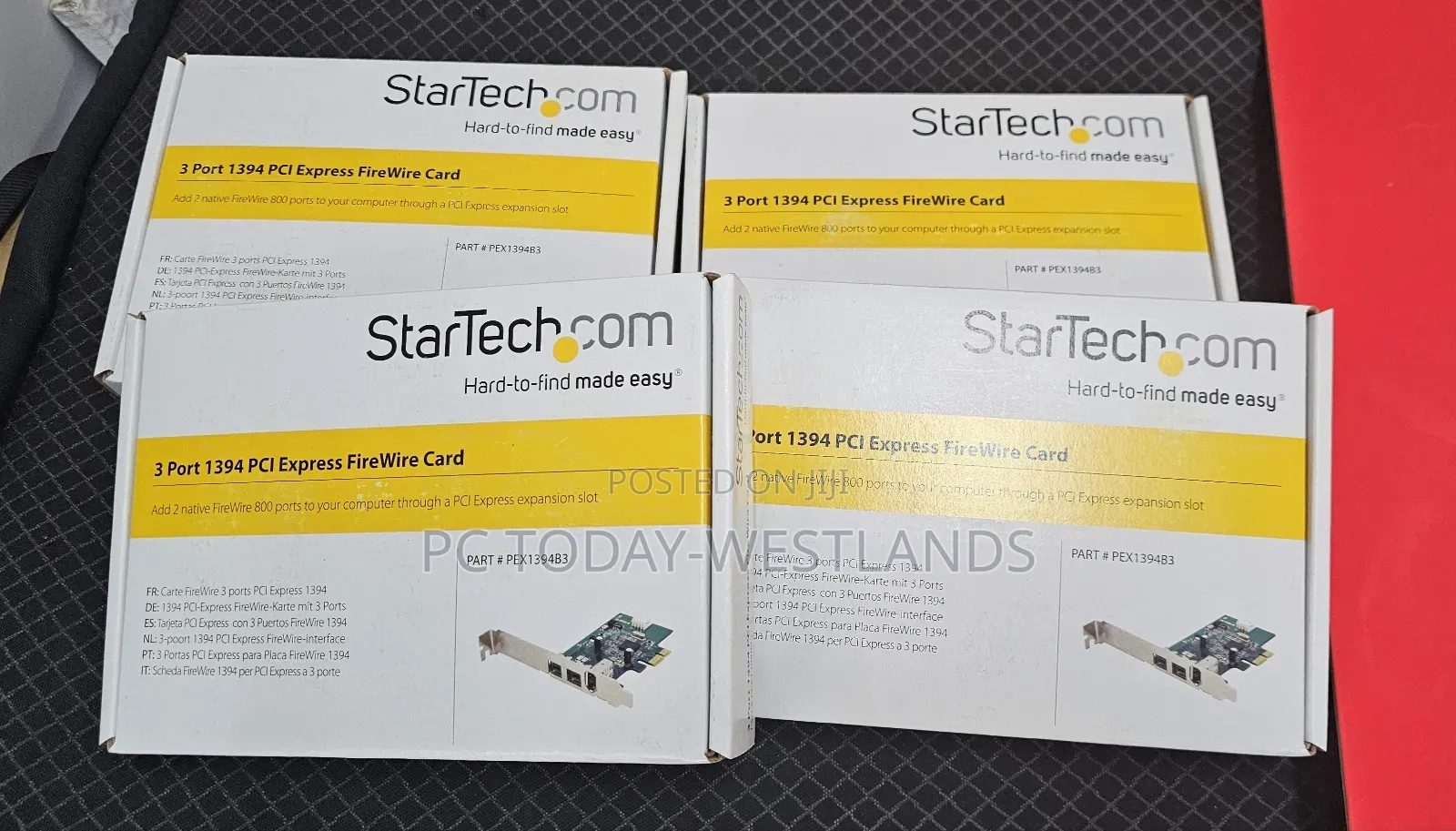 Startech 3-Port Firewire 800/400 (1394b/A) Pcie Card Adapter