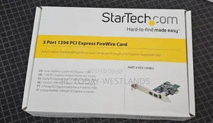 Startech 3-Port Firewire 800/400 (1394b/A) Pcie Card Adapter