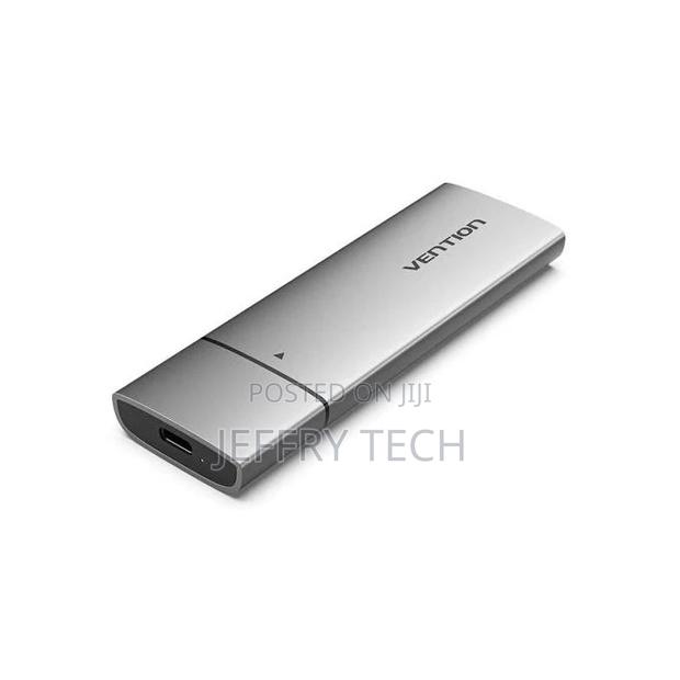 Vention M.2 Nvme SSD Enclosure (USB 3.1 Gen 2-C) Gray Alumin - thumbnail 2